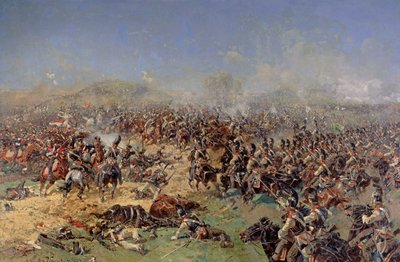 Battle of Borodino on 26th August 1812, 1913 by Franz Roubaud